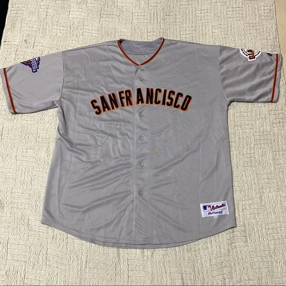 2012 World Series Authentic Collection Majestic San Francisco Giants Jersey  56